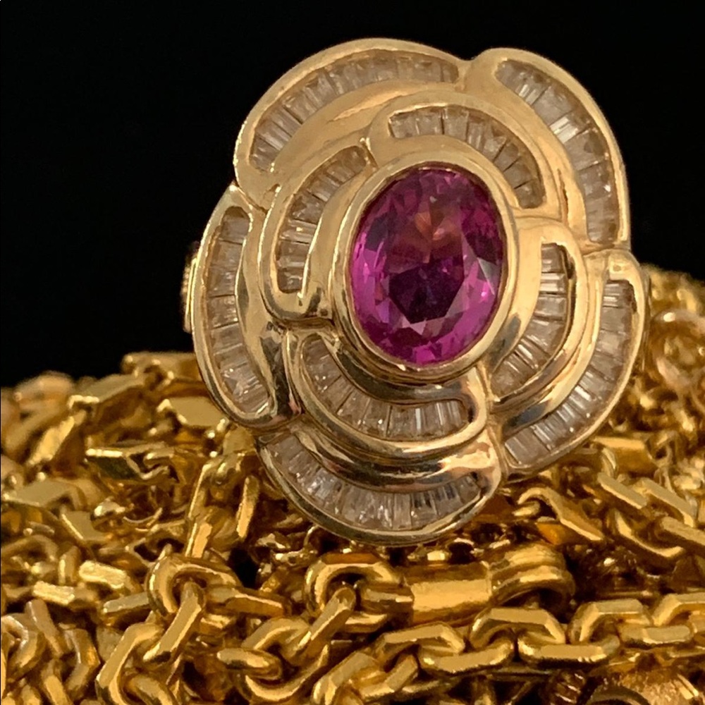 WOMEN’S 14K GOLD ANTIQUE DIAMOND RING